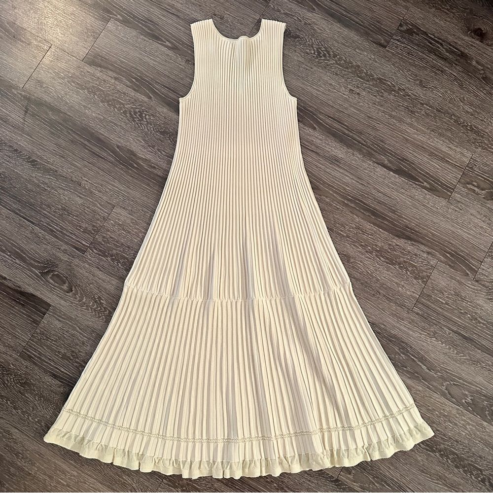 Theory Ribbed Midi Dress NEW - Picture 6 of 6